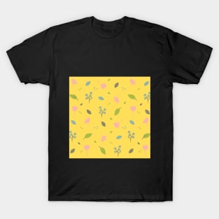 Flowerette in yellow T-Shirt